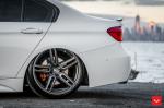BMW M3 Sedan on Vossen Wheels (HF-1) 2018 года